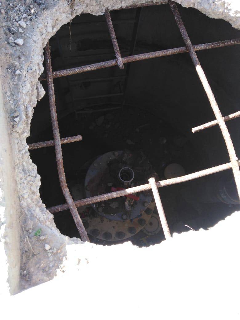 المياه : اعتداء جديد وكبير على خط ناقل الديسي  في القطرانة