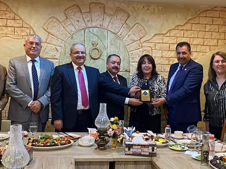 وفد جامعة جدارا يلتقي الجالية الأردنية في أبو ظبي بحضور السفير العبادي 