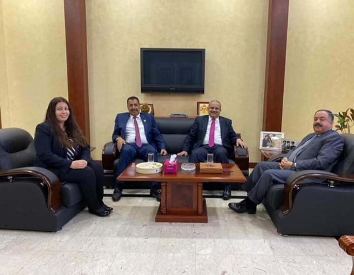 زيارة وفد من جامعة جدارا إلى سفارة المملكة الأردنية الهاشمية لدى دولة الإمارات العربية المتحدة