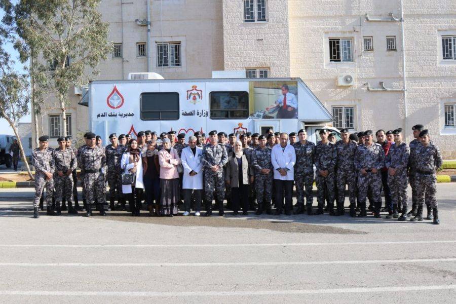 قوات الدرك تختتم العام 2019 بحملة للتبرع بالدم