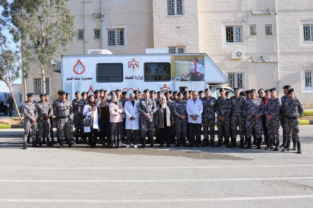 قوات الدرك تختتم العام 2019 بحملة للتبرع بالدم