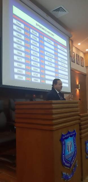 حملة توعوية حول الإنفلونزا تنظمها كلية التمريض في جامعة عمان الأهلية