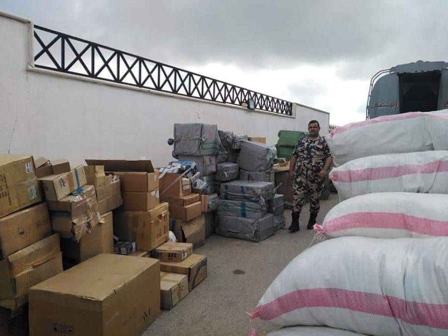 الجمارك : ضبط صهريج سريع الاشتعال محمل بالالبسة في اول ايام العام الجديد