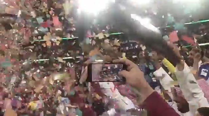 النصر بطلا لكأس السوبر السعودي بفوزه بركلات الترجيح على التعاون 