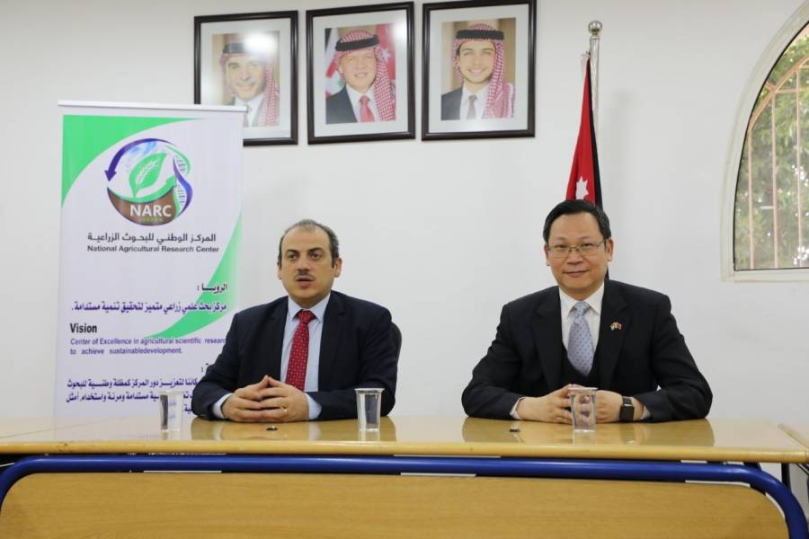 وفد من تايبيه يزور المركز الوطني للبحوث الزراعية لتطوير برنامج تنموي