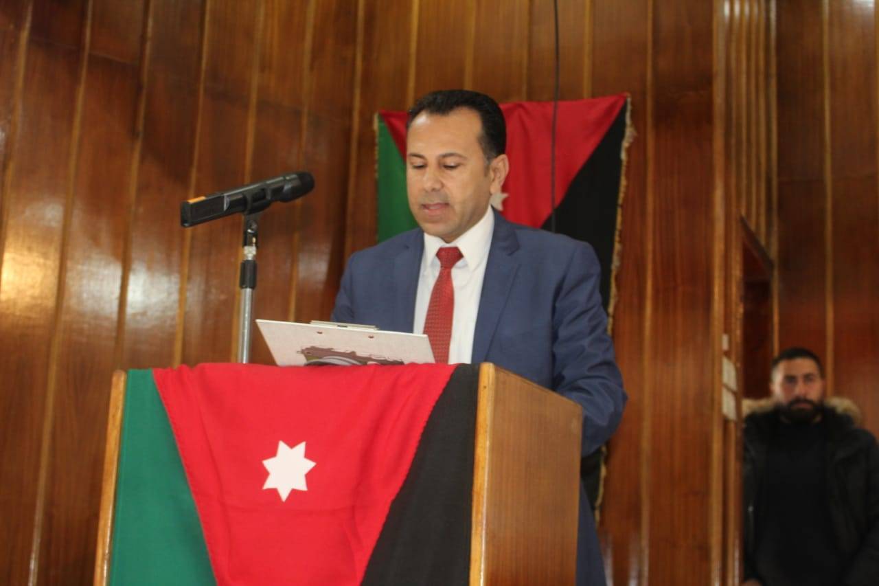 ندوة بعنوان الأوراق النقاشية لرؤى جلالة الملك في كلية نسيبة المازنية 