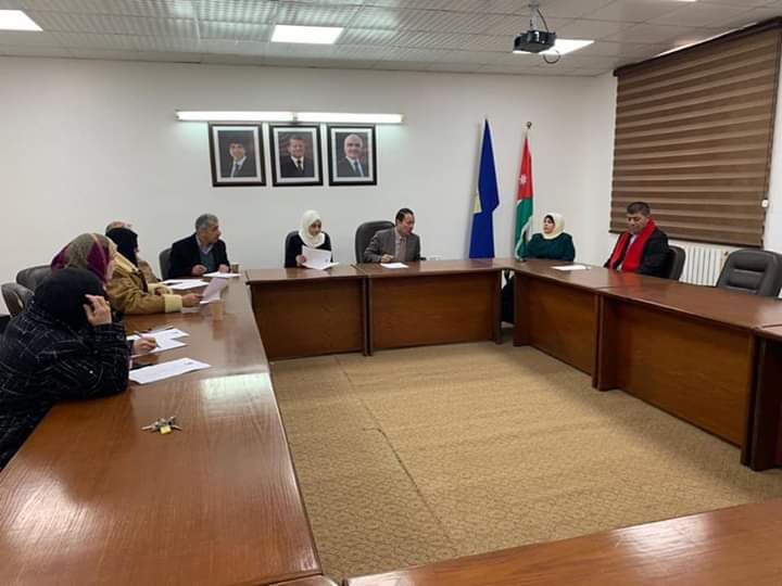 ورش عمل لأعضاء هيئة التدريس في قسم الإرشاد النفسي والتربوي في جامعة جدارا