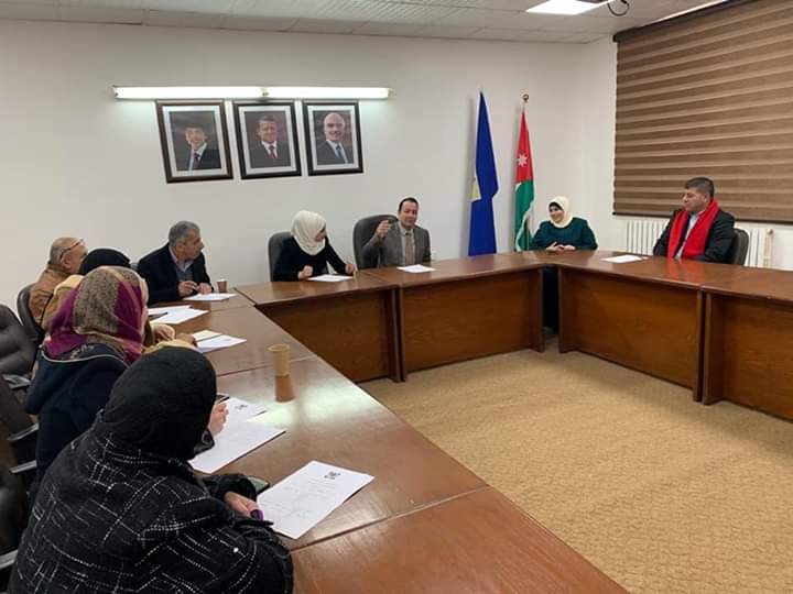 ورش عمل لأعضاء هيئة التدريس في قسم الإرشاد النفسي والتربوي في جامعة جدارا