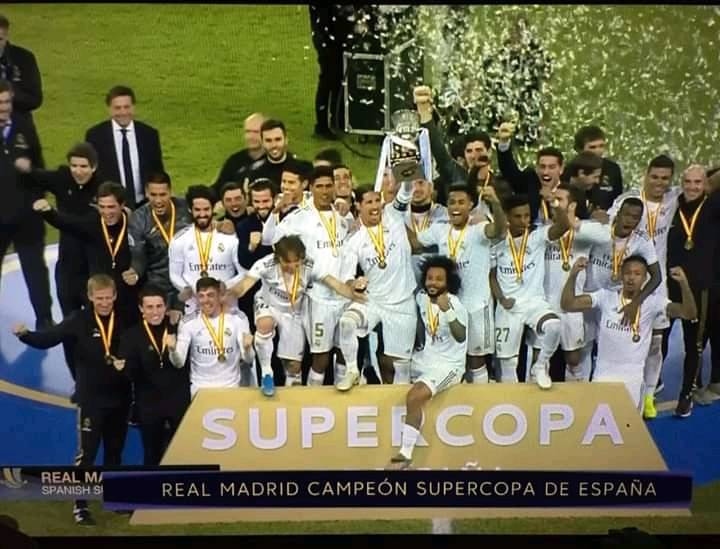 ريال مدريد بطلا لكأس السوبر الاسباني للمرة 11 بتاريخه 