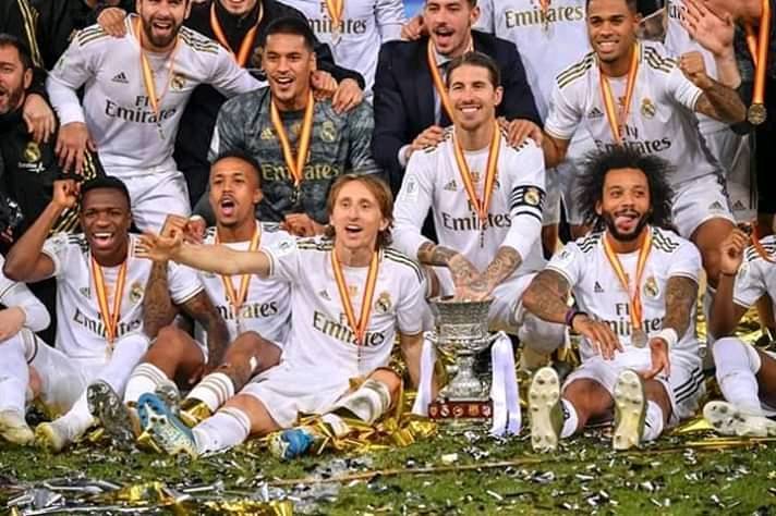 ريال مدريد بطلا لكأس السوبر الاسباني للمرة 11 بتاريخه 