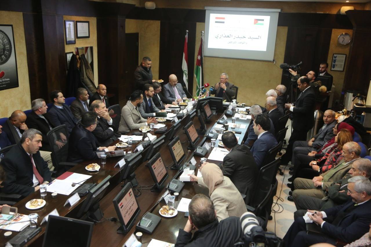 السفير العذاري يزور جامعة البتراء ويؤكد على التعاون والتواصل لخدمة الطلبة العراقيين