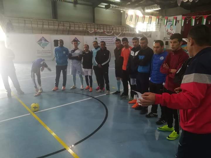  فوز سلاح الجو على جامعة جدارا 7-4 في خماسي كرة القدم