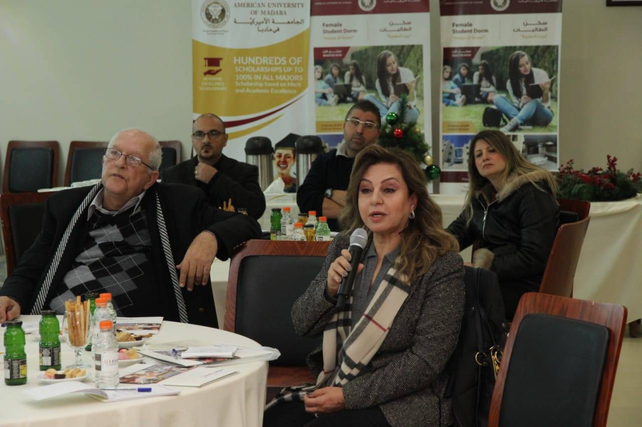 الجامعة الأمريكية في مأدبا تستضيف مدير الوكالة الأمريكية للتنمية الدولية جيم بارنهارت