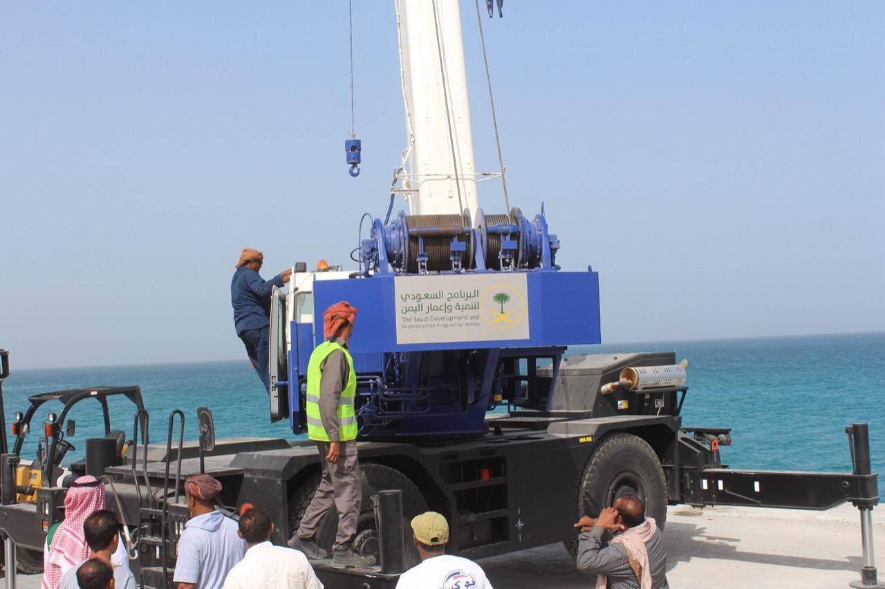 الدعم السعودي يساهم في ازدياد نشاط ميناء عدن