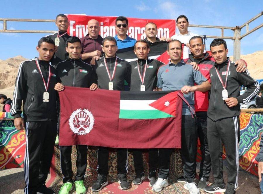 نشامى قوات الدرك يسيطرون على سباقات ماراثون الأقصر الدولي