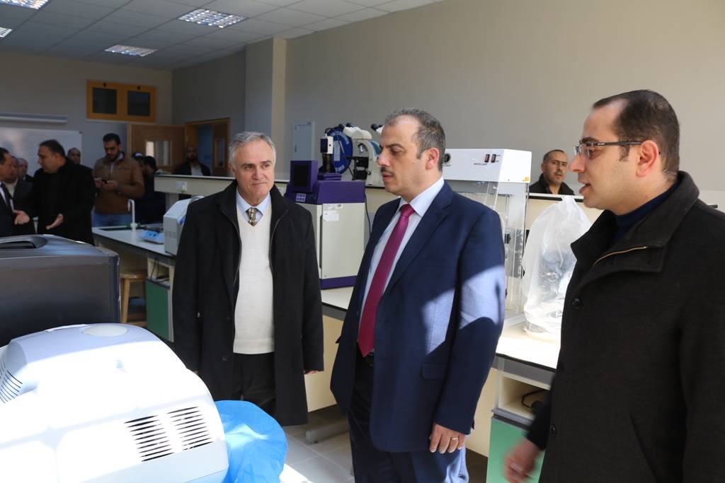 رئيس جامعة الحسين بن طلال يستقبل  مدير عام المركز الوطني للبحوث الزراعية 