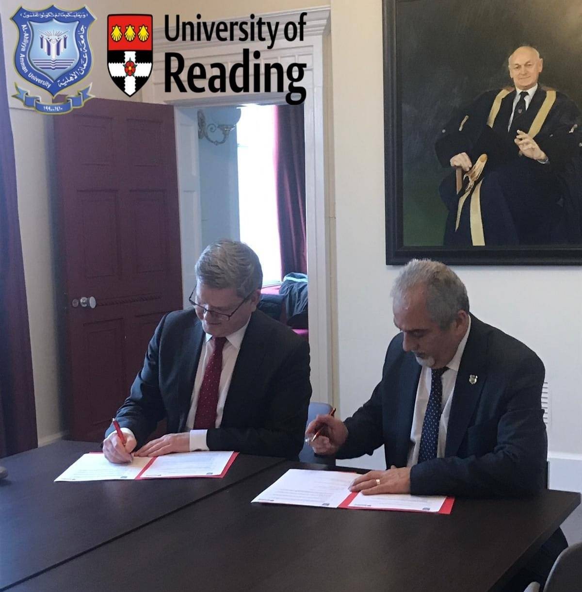 جامعة عمان الأهلية تبرم اتفاقية شراكة إستراتيجية مع جامعة ريدينج البريطانية