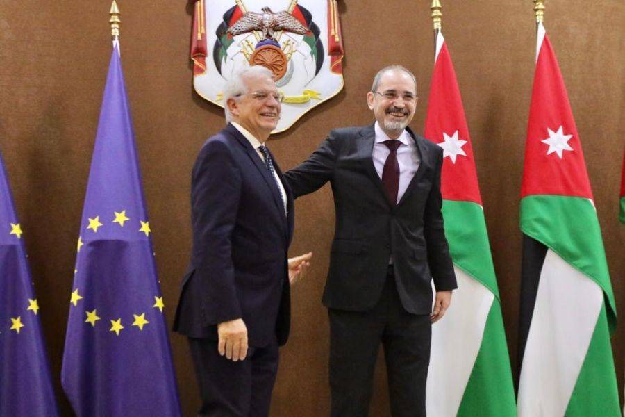 الصفدي يستقبل الممثل الأعلى للسياسة الخارجية في الاتحاد الأوروبي جوسيب بوريل