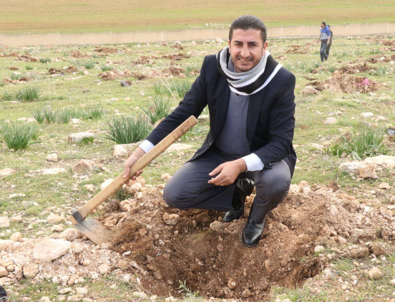 اطلاق مبادرة بصمة خضراء في مدينة الأمير هاشم بن عبدالله الثاني بمحافظة مادبا