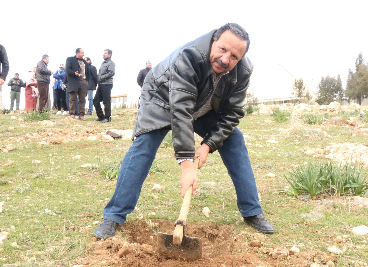 اطلاق مبادرة بصمة خضراء في مدينة الأمير هاشم بن عبدالله الثاني بمحافظة مادبا
