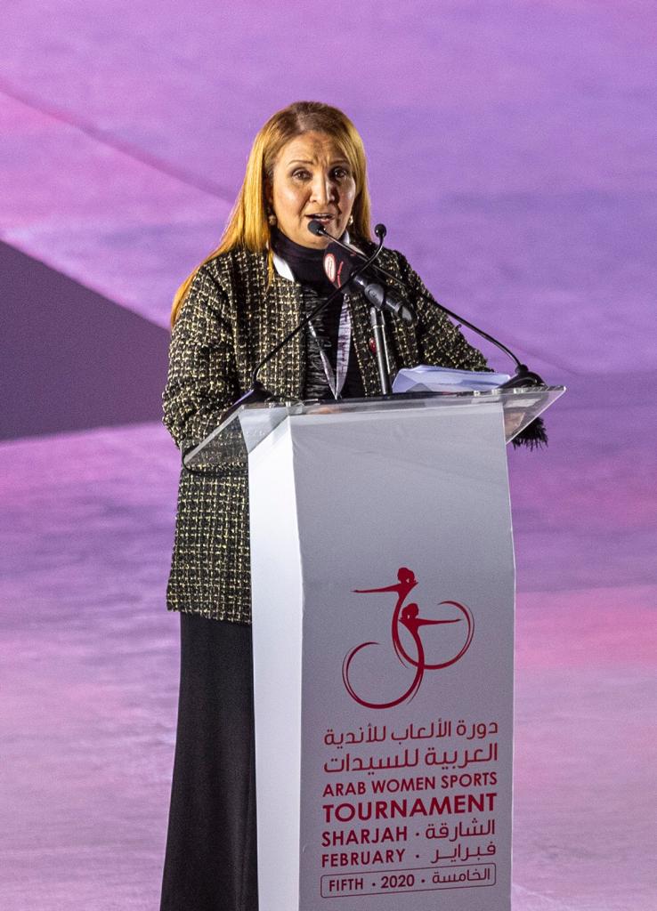 جواهر القاسمي تشهد افتتاح النسخة الخامسة لـ عربية السيدات 2020