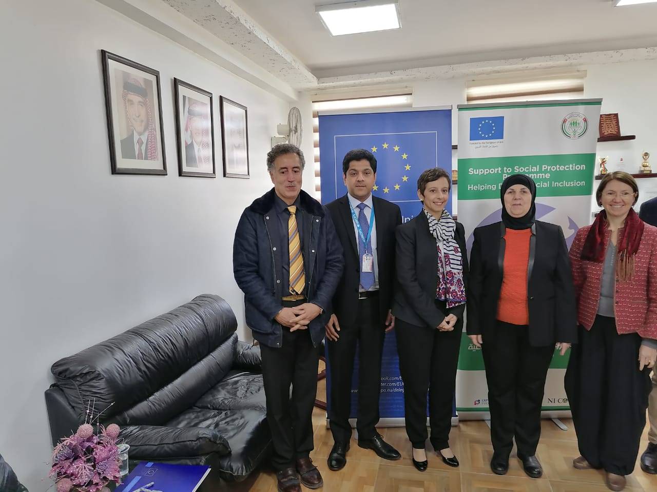 التنمية والاتحاد الأوروبي يطلقات الخطوات التنفيذية لبدائل الايواء من الكرك 