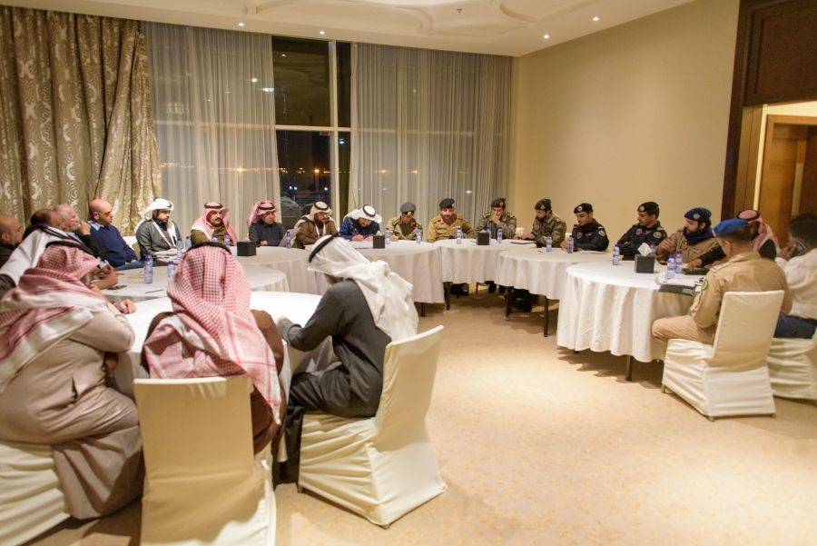 دورة تدریبیة للفرق الاسعافیة والطبیة المشاركة برالي حائل نیسان 2020