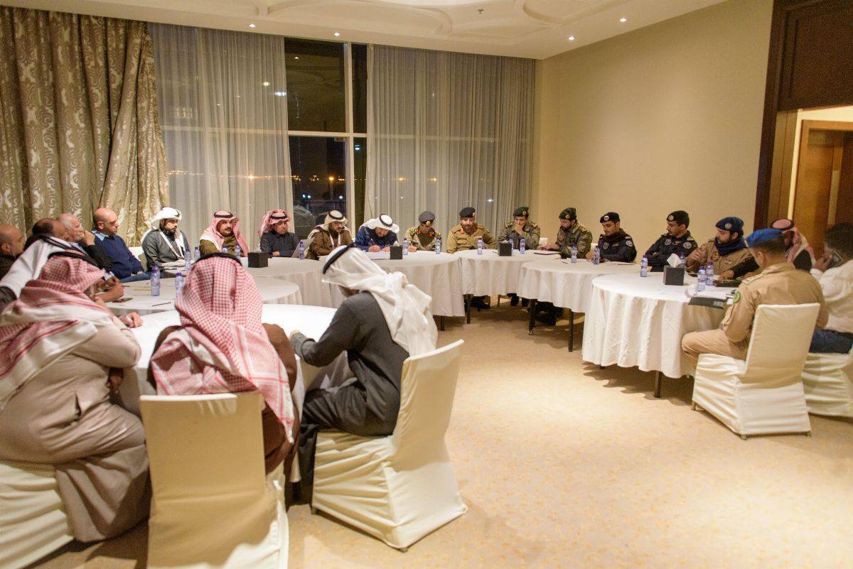 دورة تدریبیة للفرق الاسعافیة والطبیة المشاركة برالي حائل نیسان 2020