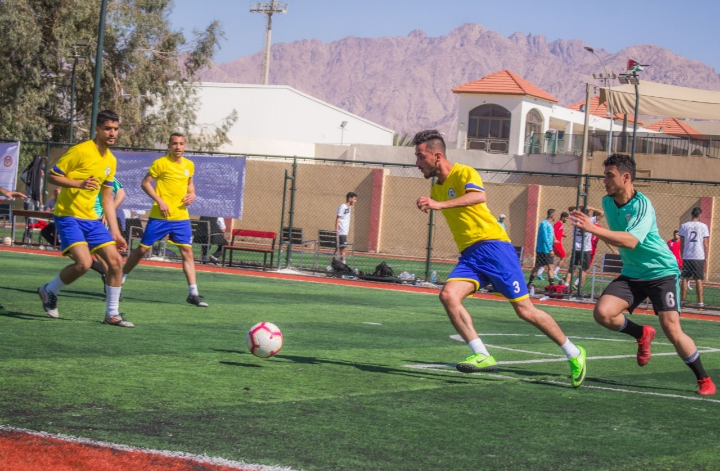 انطلاق منافسات البطولة الشتوية التاسعة عشرة لخماسيات كرة القدم للجامعات الأردنية