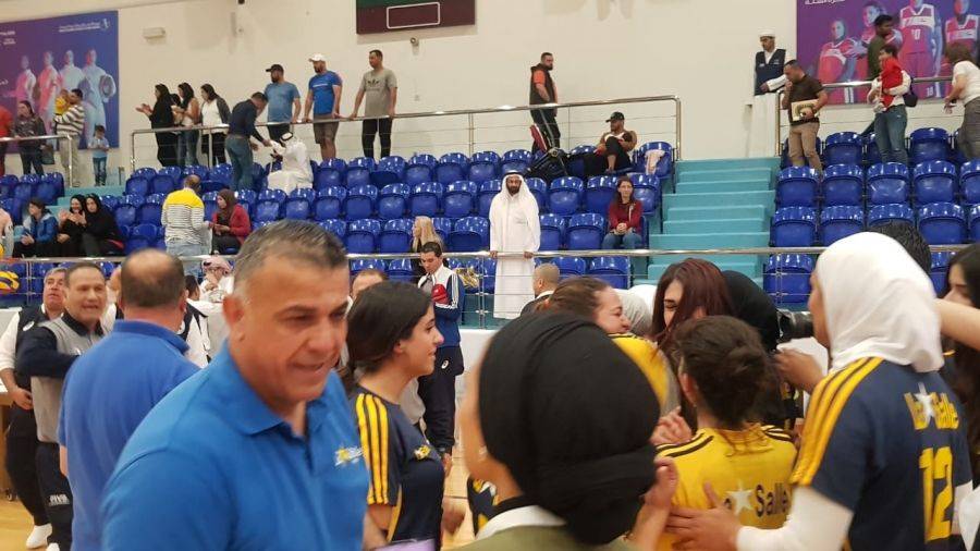 ممثل المملكة دي لا سال الأردني يحسم المواجهة الصعبة مع تلدرة السوري لمصلحته بثلاثة أشواط