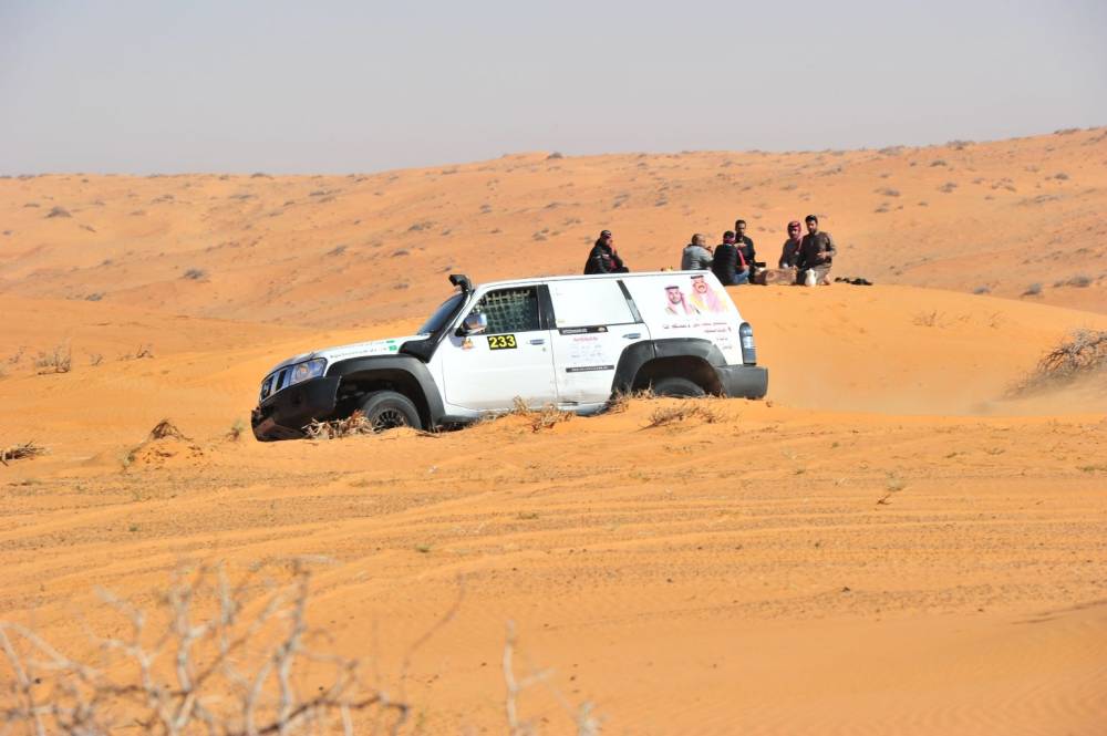 صالح العبدالعالي يتصدر المرحلة الثانية لرالي حائل نيسان الدولي 2020