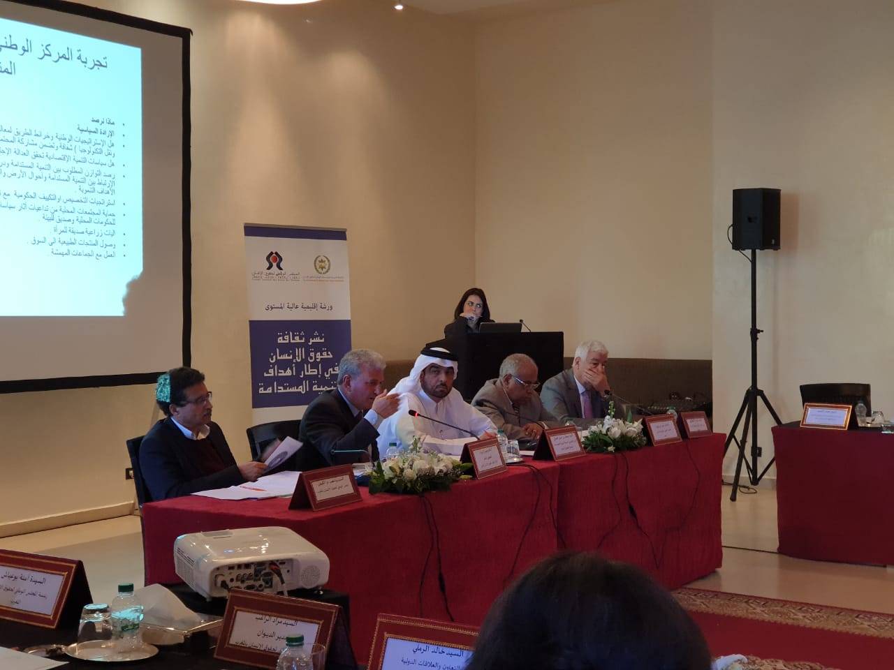 الوطني لحقوق الانسان يشارك في اجتماعات رفيعة المستوى لاهداف التنمية المستدامة.