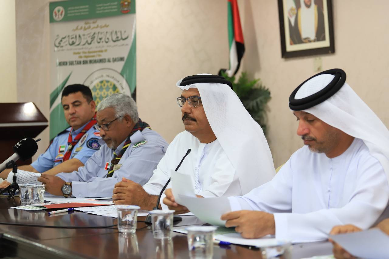 الامارة الباسمة برعاية حاكم الشارقة تستضيف 250 جوال وقائد من الأقاليم الكشفية على مستوى العالم من 94 دولة