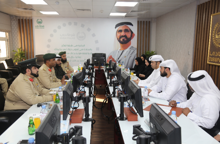 مرور دبي تبحث سبل التعاون والتنسيق مع نيابة السير والمرور