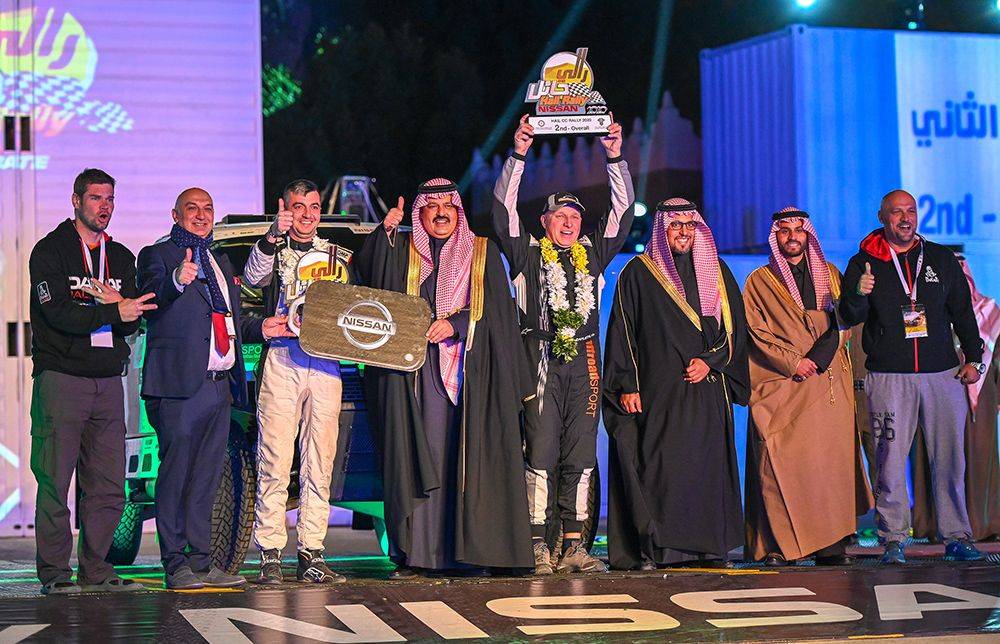 صالح العبدالعالي يخطف بطولة رالي حائل نيسان الدولي 2020