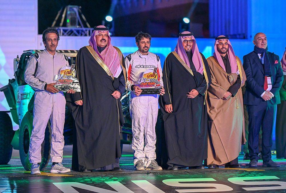 صالح العبدالعالي يخطف بطولة رالي حائل نيسان الدولي 2020