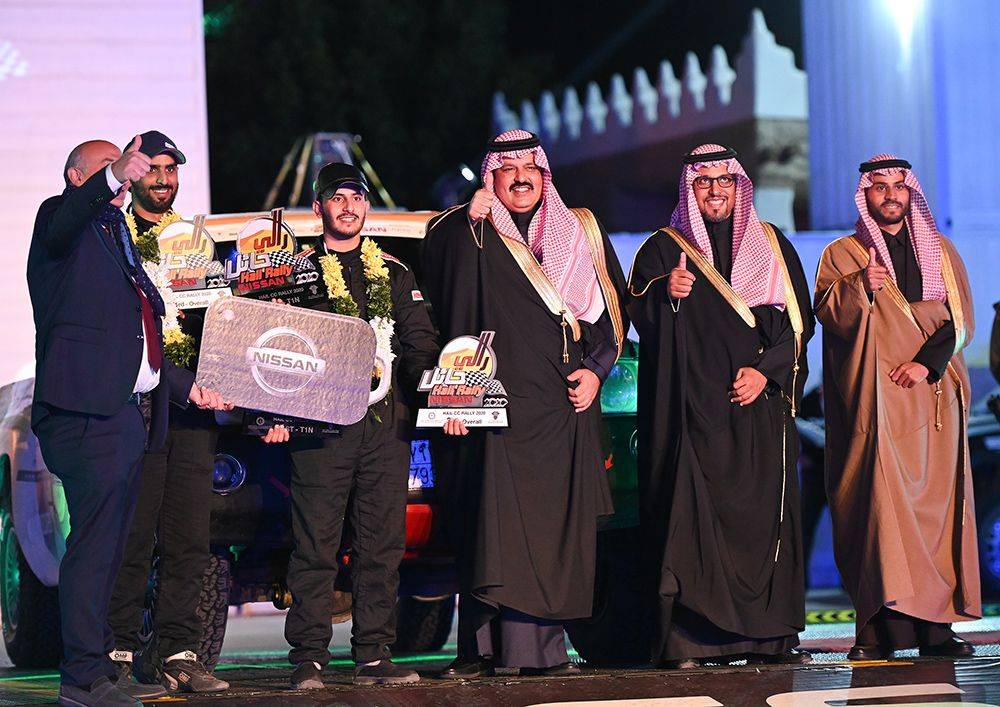 صالح العبدالعالي يخطف بطولة رالي حائل نيسان الدولي 2020