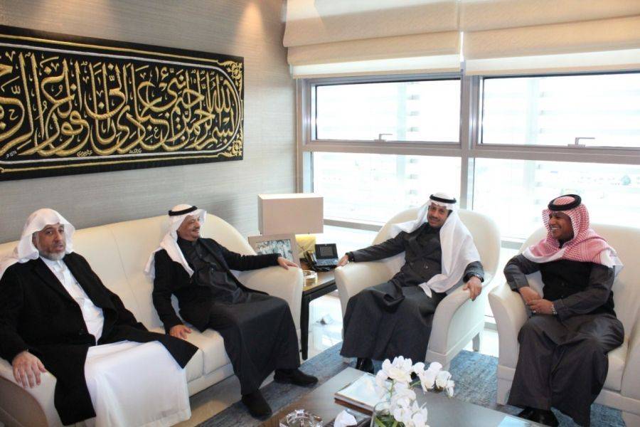 سفير المملكة العربية السعودية لدى الأردن يلتقي عضوا مجلس الشورى العنزي والغيث