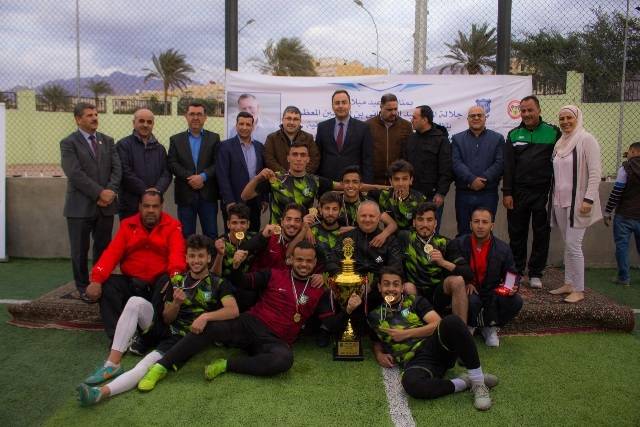 برعاية أ.د. ساري حمدان ..البلقاء التطبيقية تتوج بلقب بطولة الجامعات لخماسي كرة القدم  