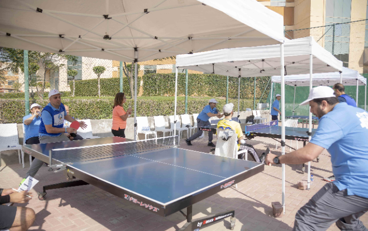 یوم ریاضي متمیز لموظفي جامعة عجمان