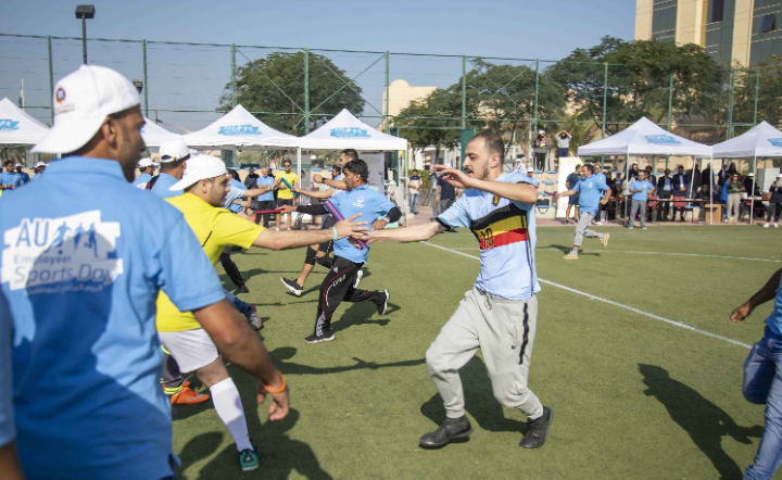یوم ریاضي متمیز لموظفي جامعة عجمان