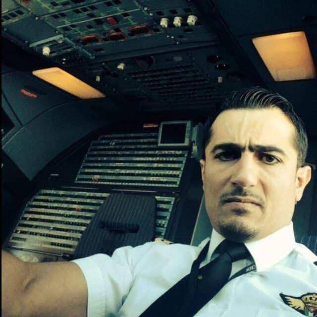 طيار اردني يتحدى عاصفة سيارا في بريطانيا