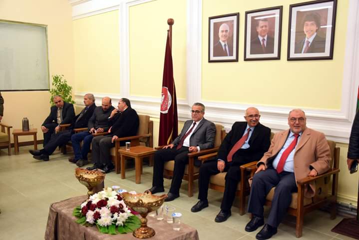 حفل استقبال بمناسبة صدور الإرادة الملكية السامية بتعيين الدكتور الزبون رئيسًا للجامعة الهاشمية