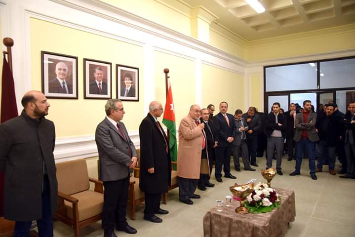حفل استقبال بمناسبة صدور الإرادة الملكية السامية بتعيين الدكتور الزبون رئيسًا للجامعة الهاشمية