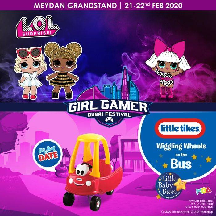 ’إم جي إيه إنترتينمنت‘ أكبر مصنع لالعاب الاطفال تشارك في مهرجان غيرل غيمر في دبي