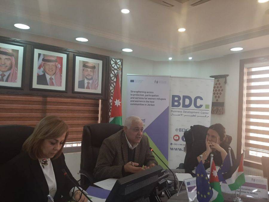افتتاح الاجتماع التنسيقي  لـ تعزيز الوصول إلى الحماية والخدمات للنساء من النازحين والمجتمعات المضيفة