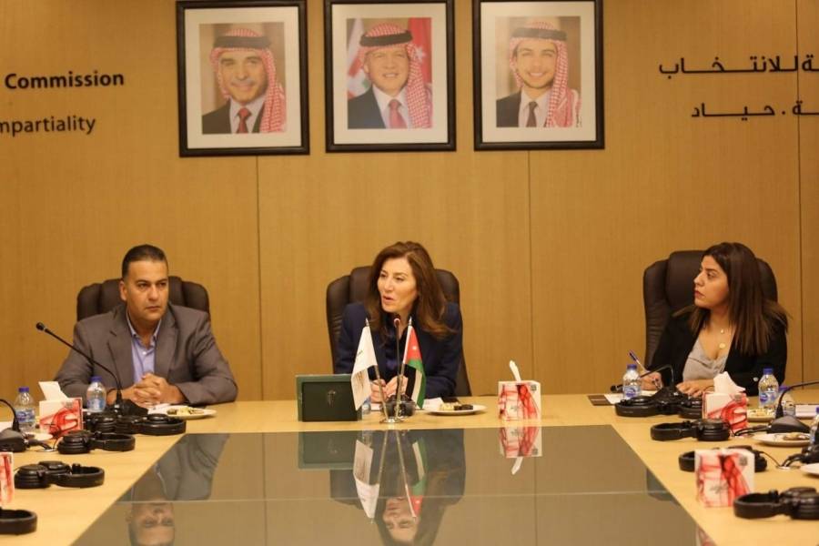 مركز الدراسات الاستراتيجية بالجامعة الأردنية يزور الهيئة المستقلة للانتخاب