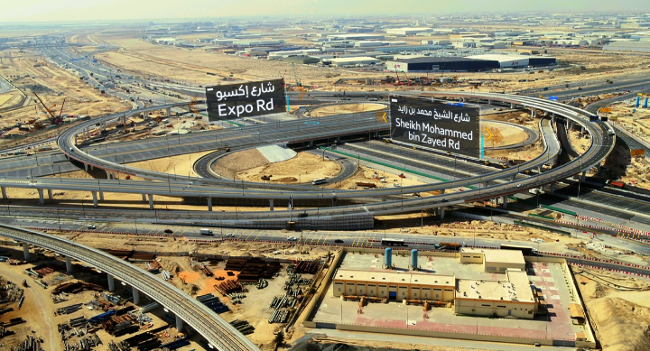 (طرق دبي) تفتتح الیوم المرحلتین الأخیرتین من مشروع الطرق المؤدیة لإكسبو 2020