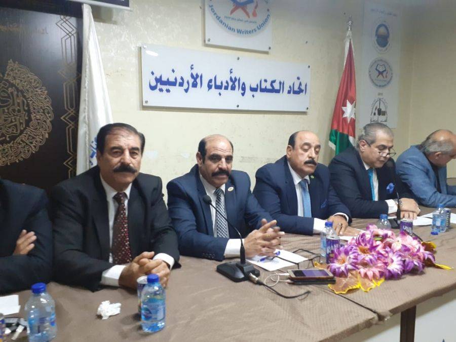 اتحاد الكتاب والأدباء الاردنيين يحتفي بالمتقاعديين العسكريين وقدامى المحاربين.