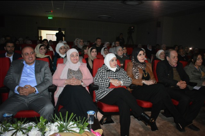 افتتاح مسرح المؤسس المرحوم د. احمد الحوراني في مدارس الجامعة وسط حفل تكريمي بهيج